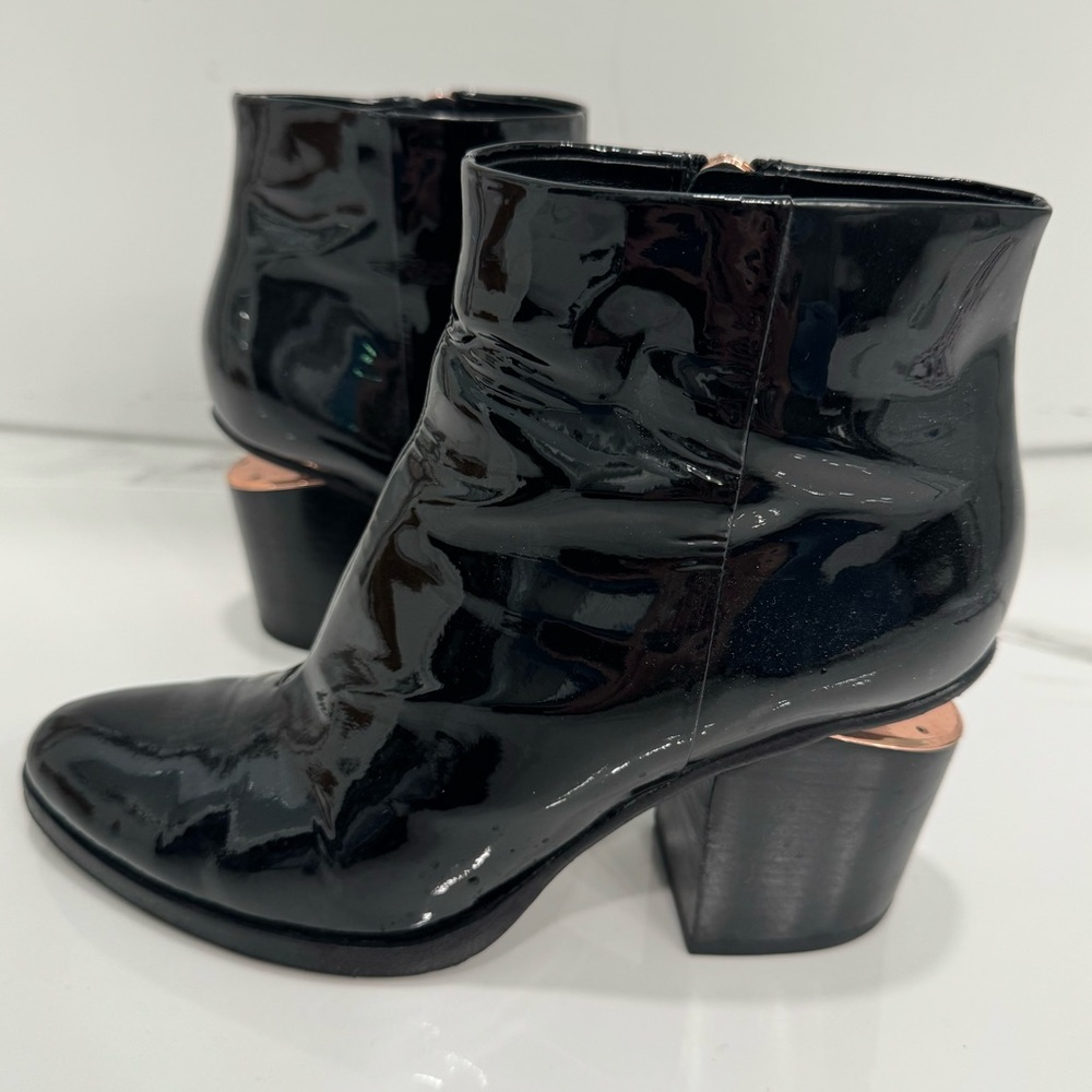 Alexander Wang Patent Leather Boots